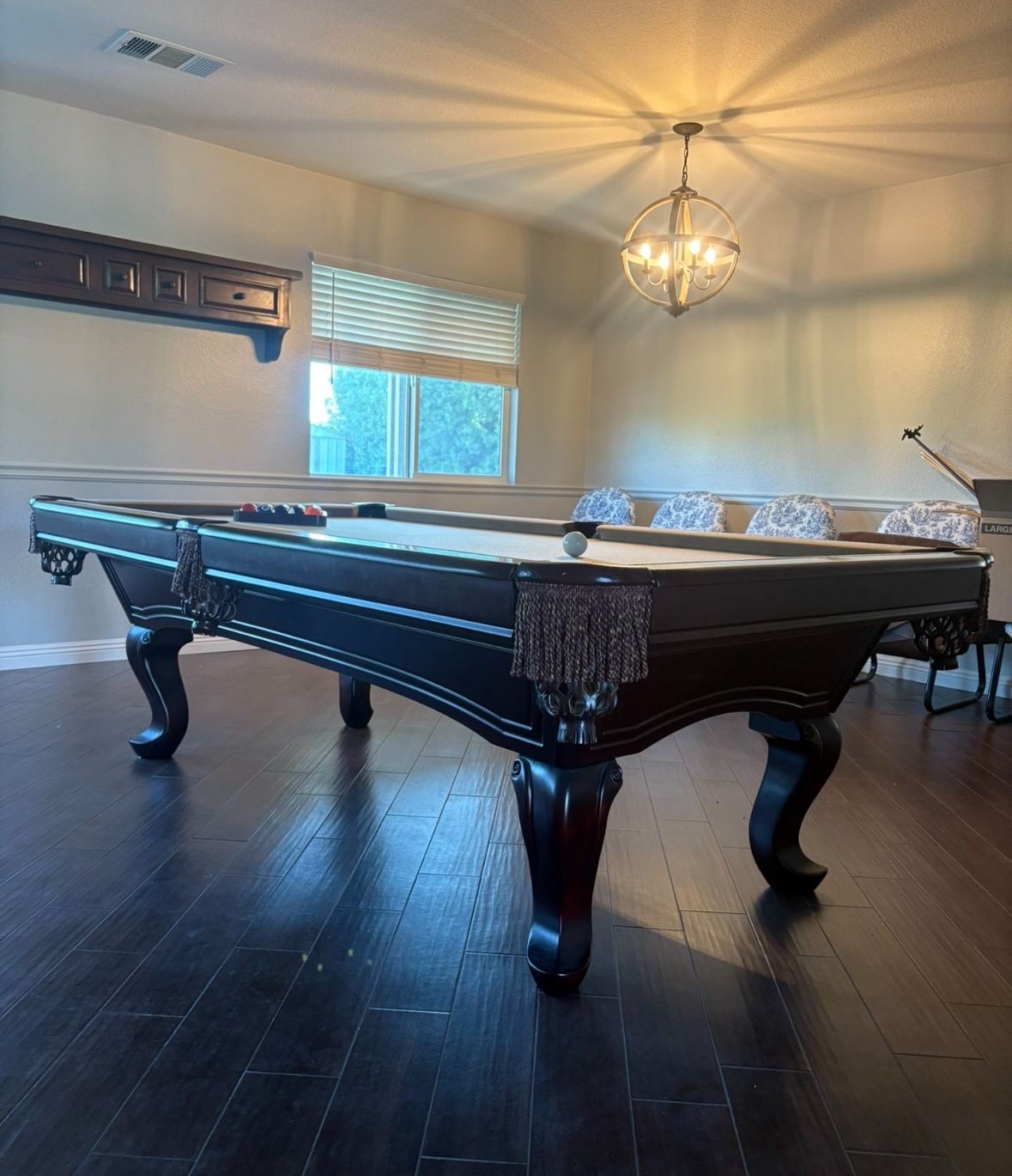 Pool Table 8ft ( Free Delivery & Set Up & New Color Felt Of Your Choice