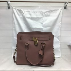 Michael Kors Hamilton East West Satchel Bag Luggage Saffiano Leather NEW NO TAGS