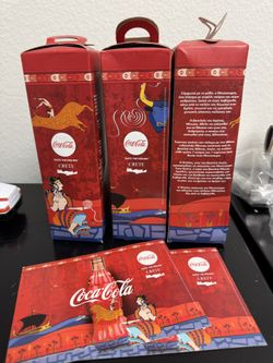 Coke Cola Bottles Never Opened Collectors 