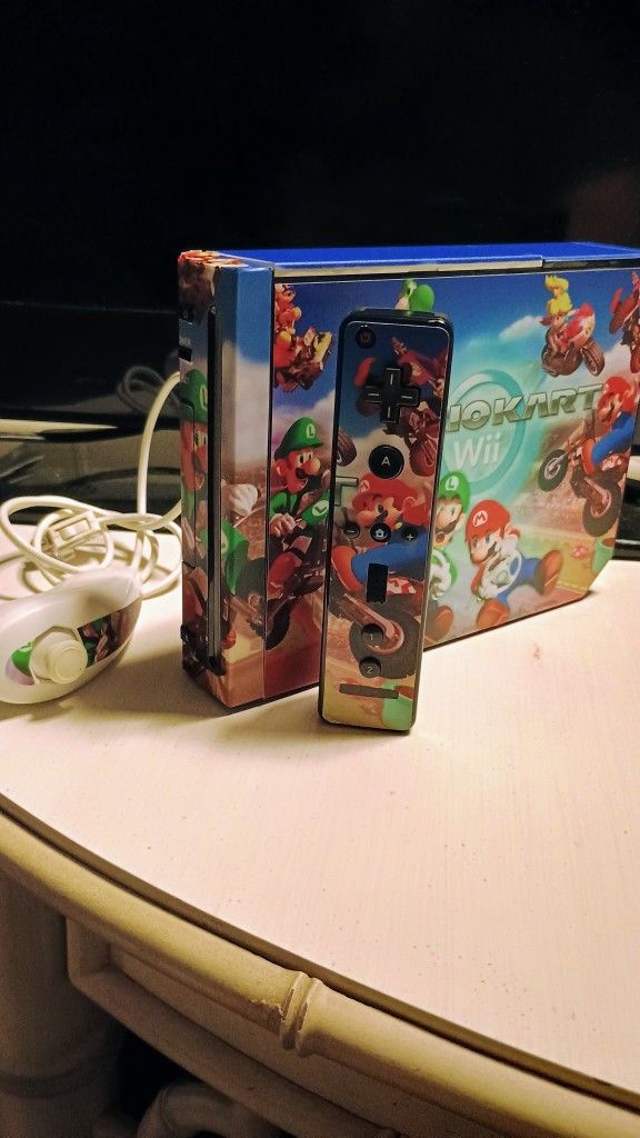 Nintendo Wii Console Super Mario Edition
