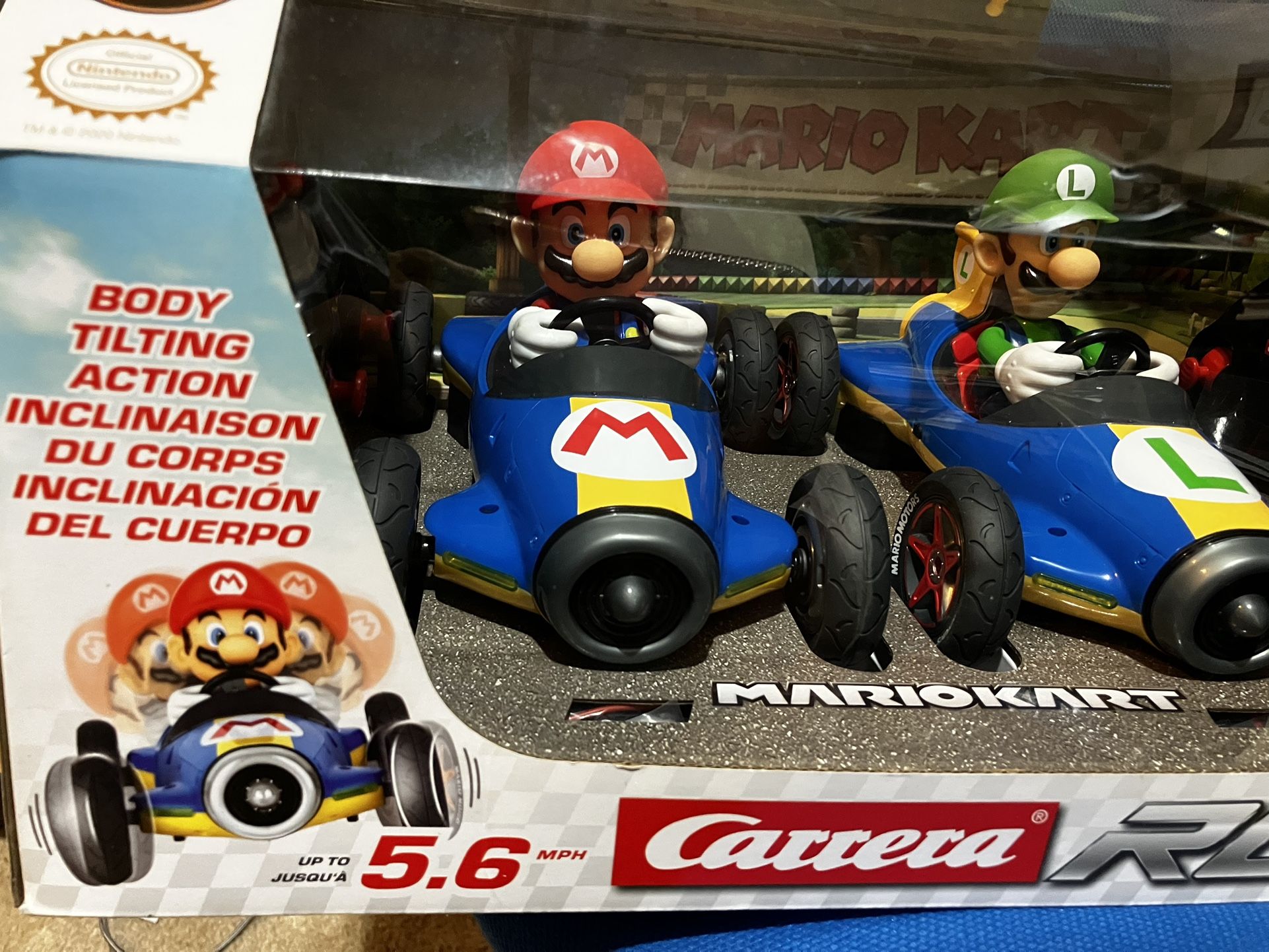 Nintendo New Large Mario And Luigi RC remote Cars