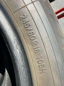 245/60/18 Toyo (4 Tires) $100.00/ All 4
