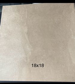 18x18 Beige tile