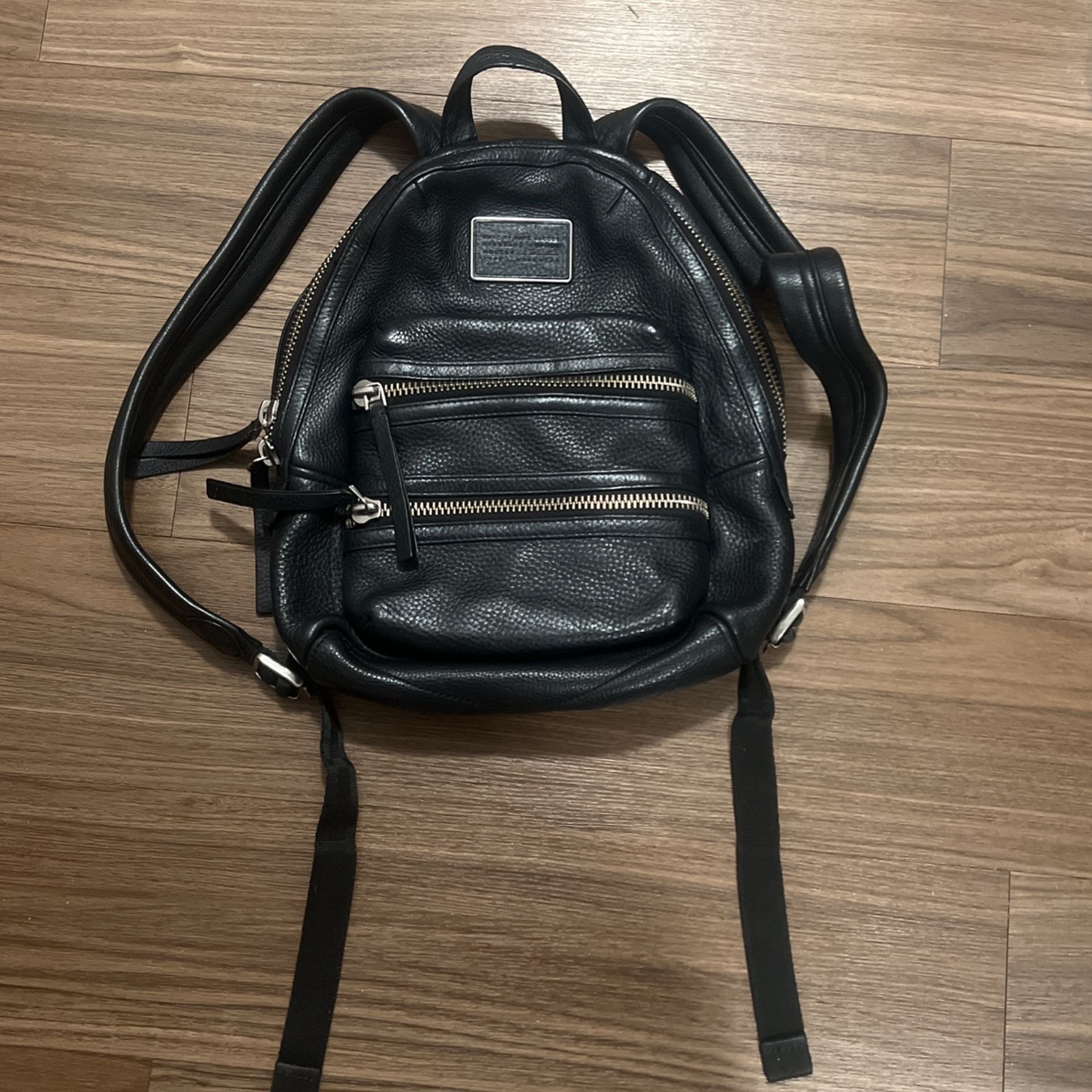 Mark Jacobs leather backpack