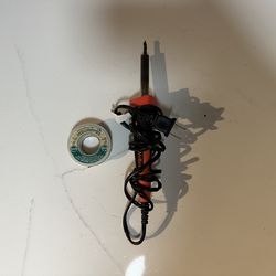 Weller soldering iron + solder