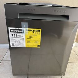 LG Front Control Dishwasher with NeveRust Stainless Steel Tub and Dynamic Dry