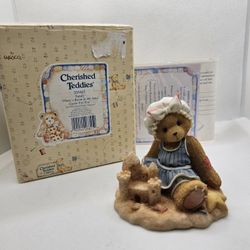 New Cherished Teddy Figurine SANDY sand castle NIB bear girl Birthday summer


MIN CONDITION,  STORED IN THE BOX, COMES WITH ORIGINAL PACKAGING


SAND