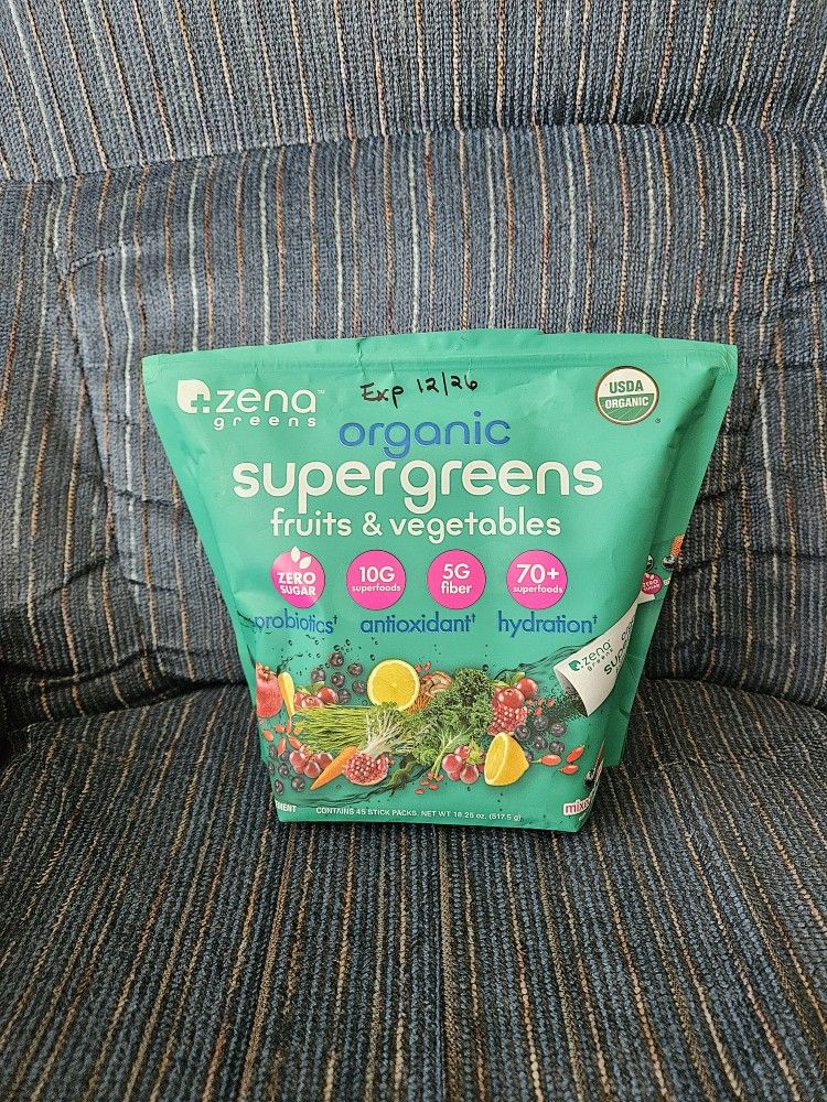 (PICK UP SUMNER) FREE ZENA GREENS SUPERGRRENS 40 CT