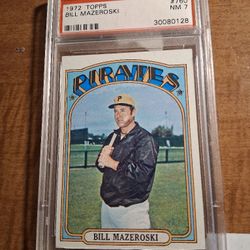 PSA 1972 TOPPS #760 NM 7