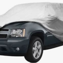 Custom fit car cover for Chevy suburban