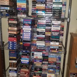 Over 600 VHS Tapes And 300 Albums
