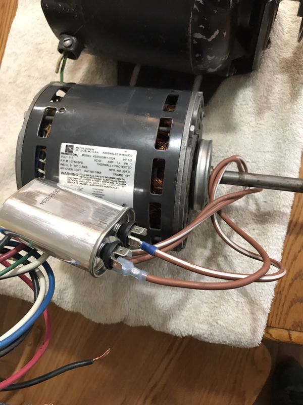 HVAC blower motor and capacitor for Sale in Bolingbrook, IL OfferUp