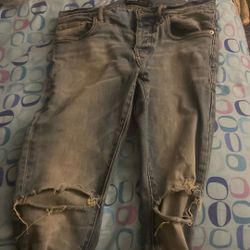 Purple Jeans Size 29