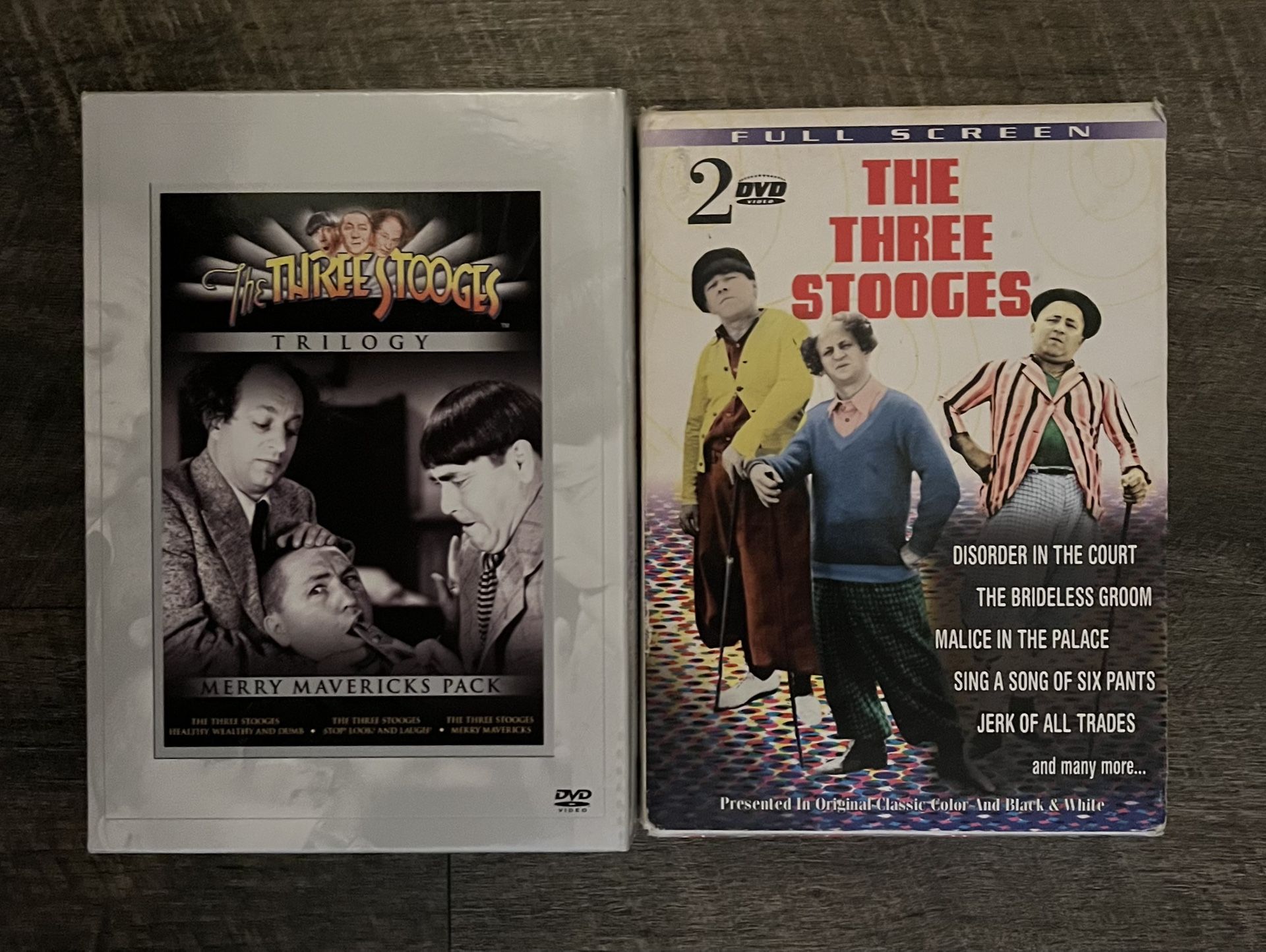 Three Stooges DVD Collection