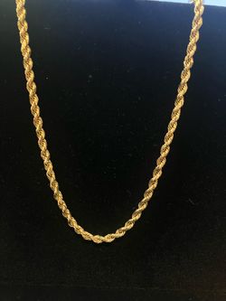 14k gold chain #111364-1 MJ
