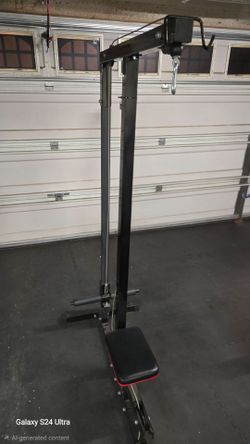 Lat pull machine