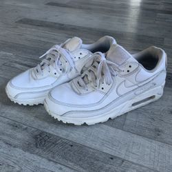 Nike Air Max 90 White Size 9