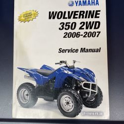 Yamaha Wolverine Service Manuel