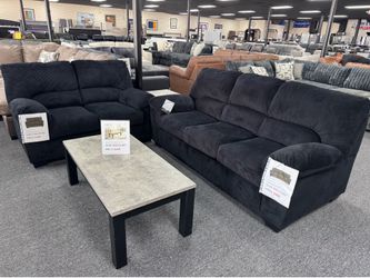 Black Sofa & Loveseat. 🚚WE DELIVER🚚