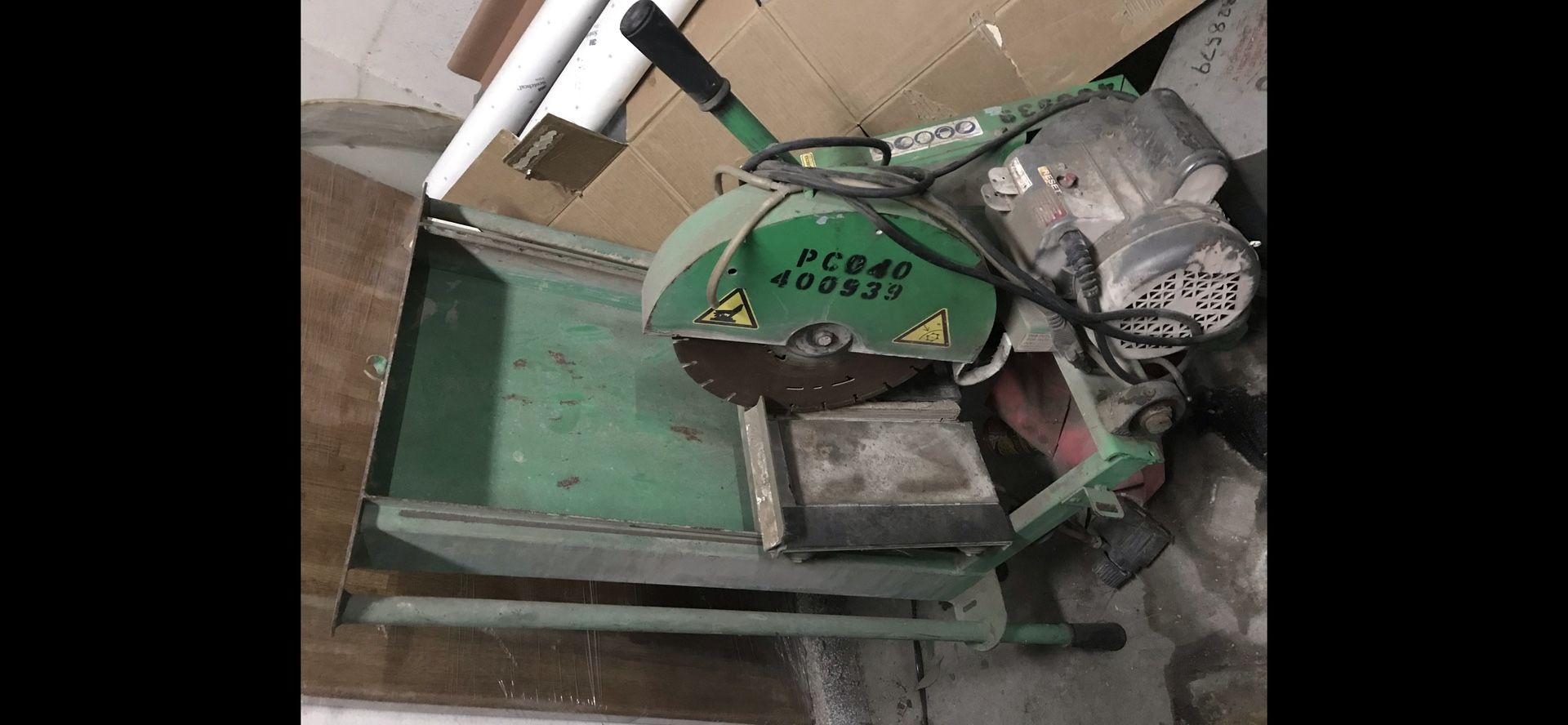EDCO Concrete Saw M-BB14”-1 5B
