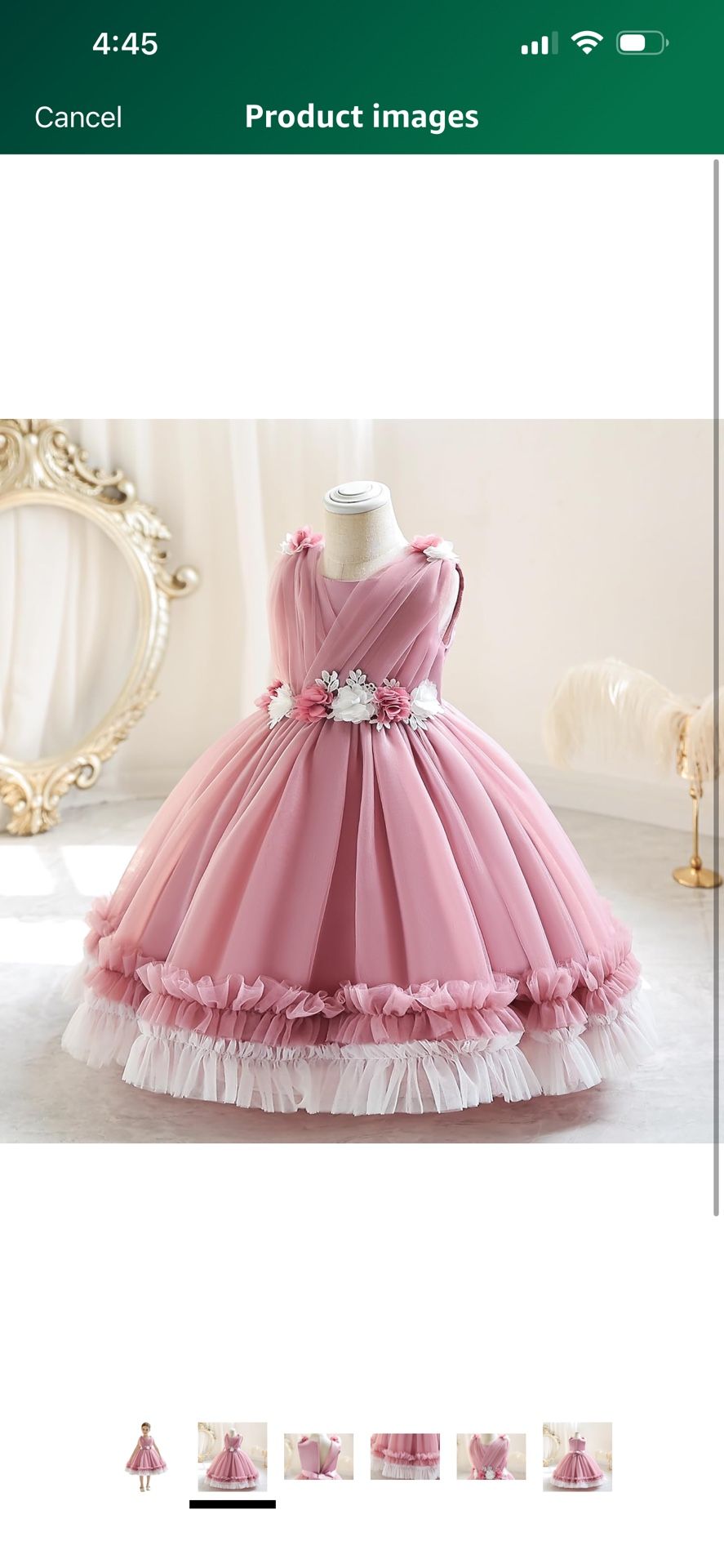 Fancy dress for girls age 7 years old