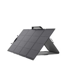 EcoFlow 220w solar panel bifacial four panel folding
