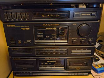 Old stereo equipment