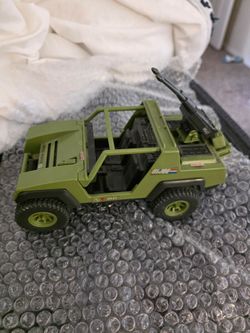 G.I. Joe Military Jeep Toy Vehicle 1982