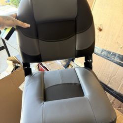 set of two folding boat seats,extra cushion!