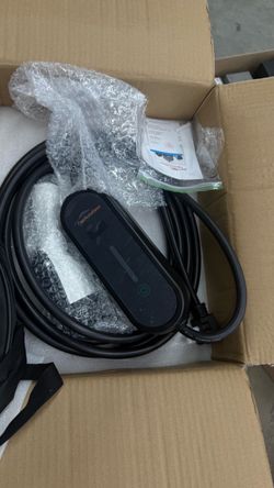 Portable EV Charger 16A Level 1&2, 110V-240V（AMZ-001W)