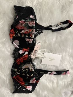 Victoria’s Secret Atelier Silk Lane Trim Lightly Balconette Bra