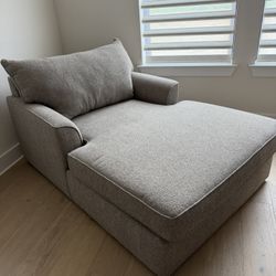 Oversized Chaise Lounge / Reading Chair