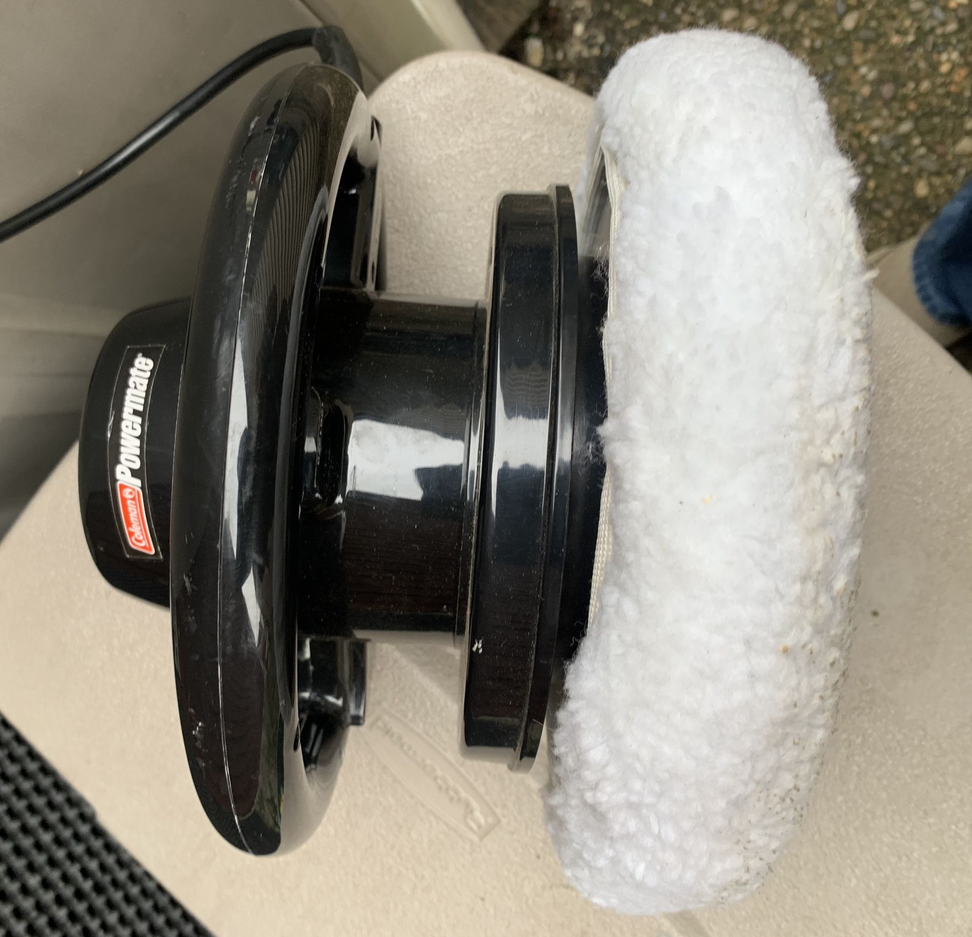 coleman powermate 10 inch orbital polisher waxer buffer