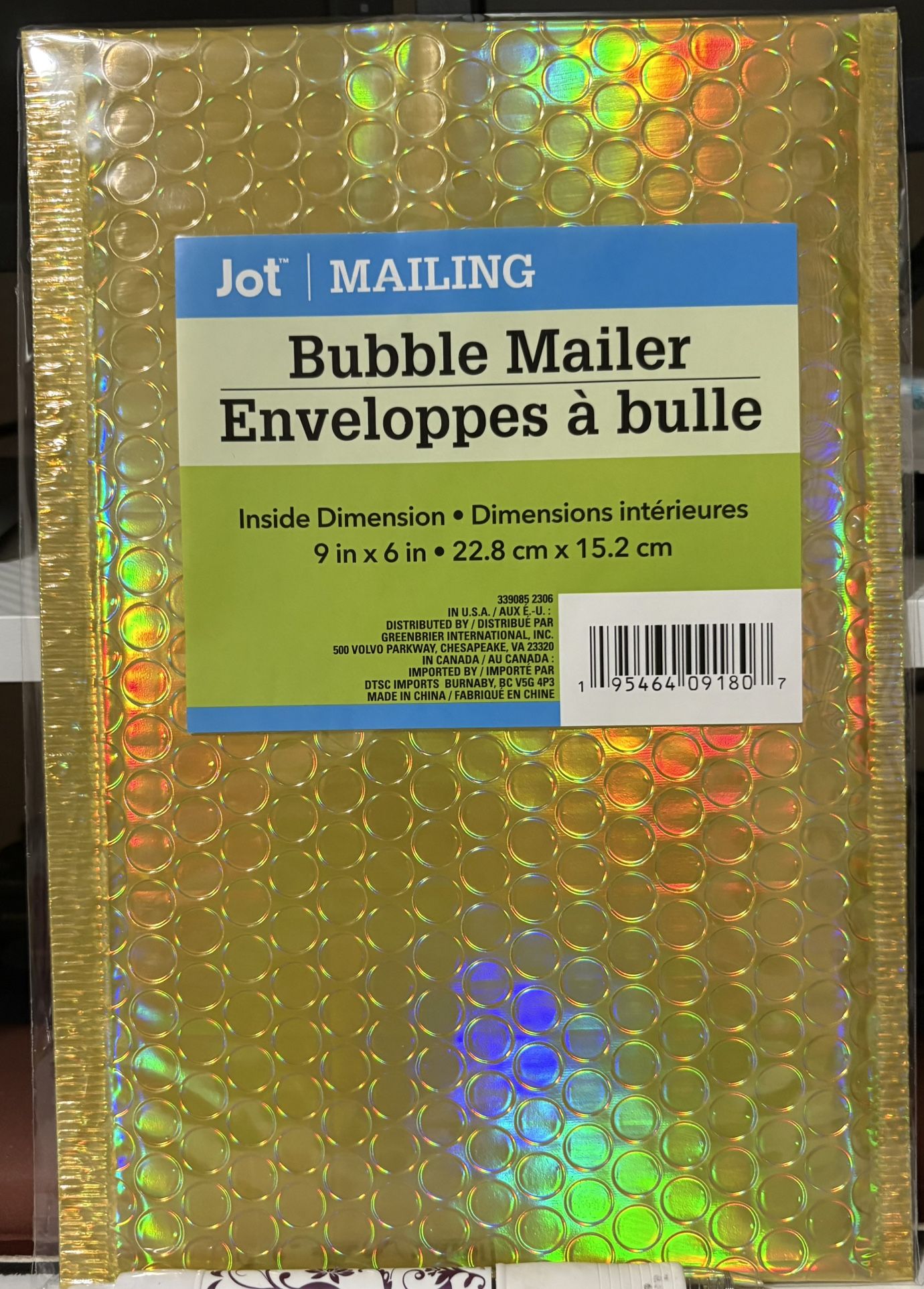 Bubble Mailer