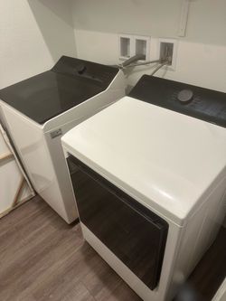 Washer and dryer