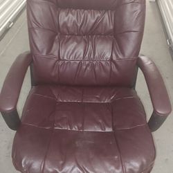 High Back Bonded Leather Office Chair