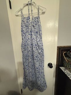 Fitted long dress/maternity dress