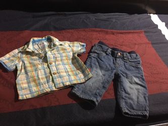 The childrens place outfit 3-6mos
