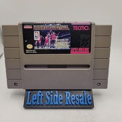 Tecmo Super NBA Basketball ( Super Nintendo , SNES , 1993 ) - Cartridge Only -