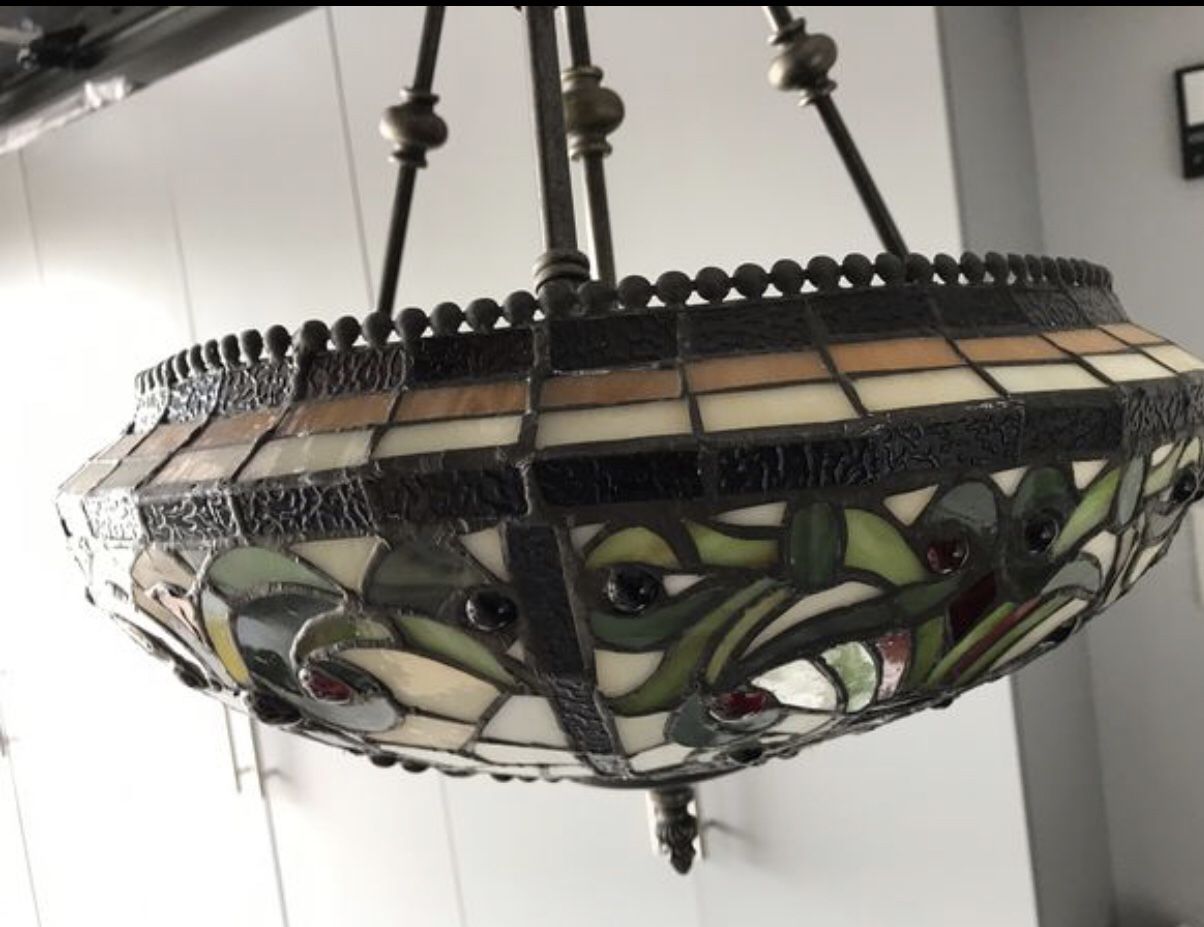 Beautiful ceiling lamp for sale, in great shape. First $50.00 takes it.