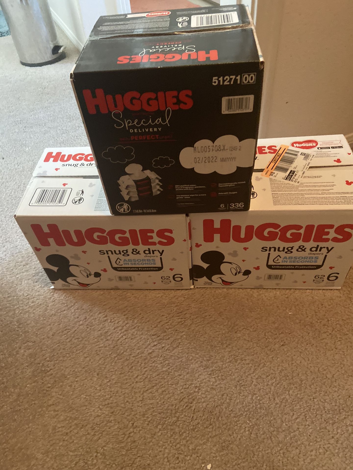 Huggies size 6