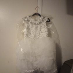 Beauty Pageant Dress Color White