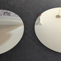 Faux Round Mirrors Center Pieces 
