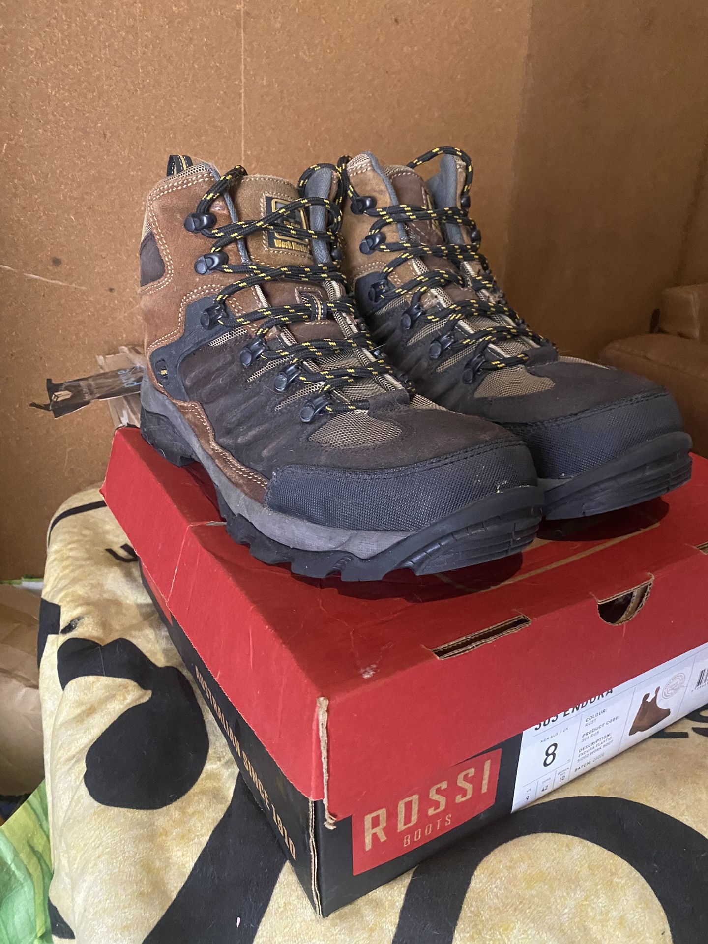 New Steel Toe work boots!!!!!