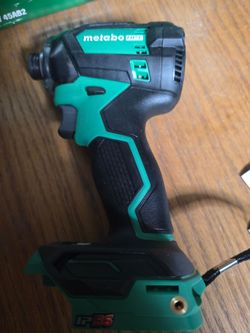 Metabo IP56 Triple Bolt Impact Driver 18/36V Brand New