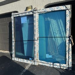 96x80 ES Impact Sliding Glass Door