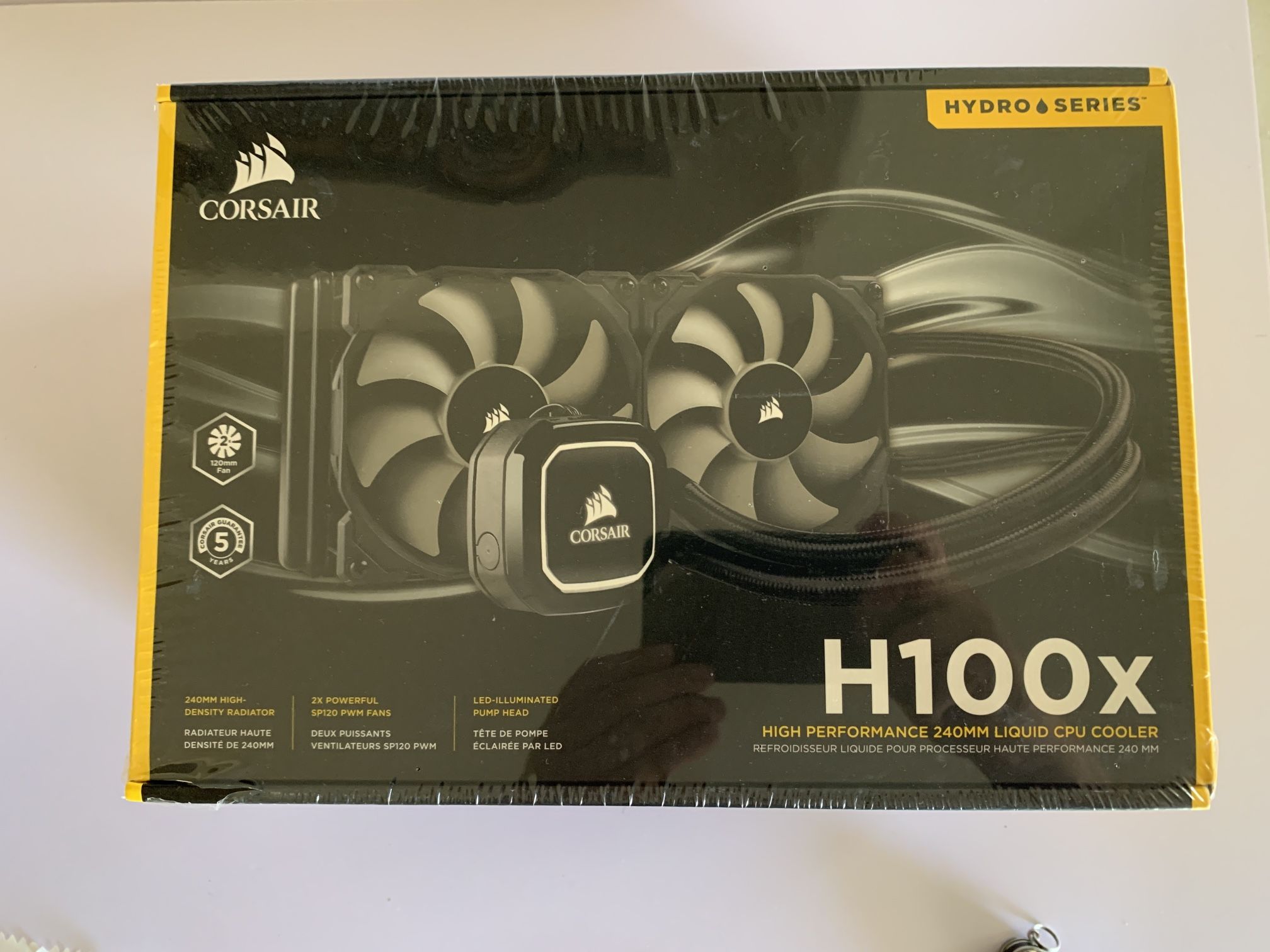 CORSAIR H100x CPU Cooler - NEW