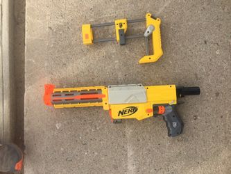 Nerf gun glow bullets clip