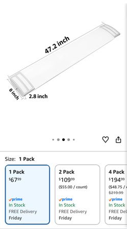4 Modern NEW Led Ceiling Light Fixtures