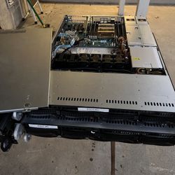 1U Supermicro Server Intel Xeon E5-1650v3 64GB DDR4 RAM